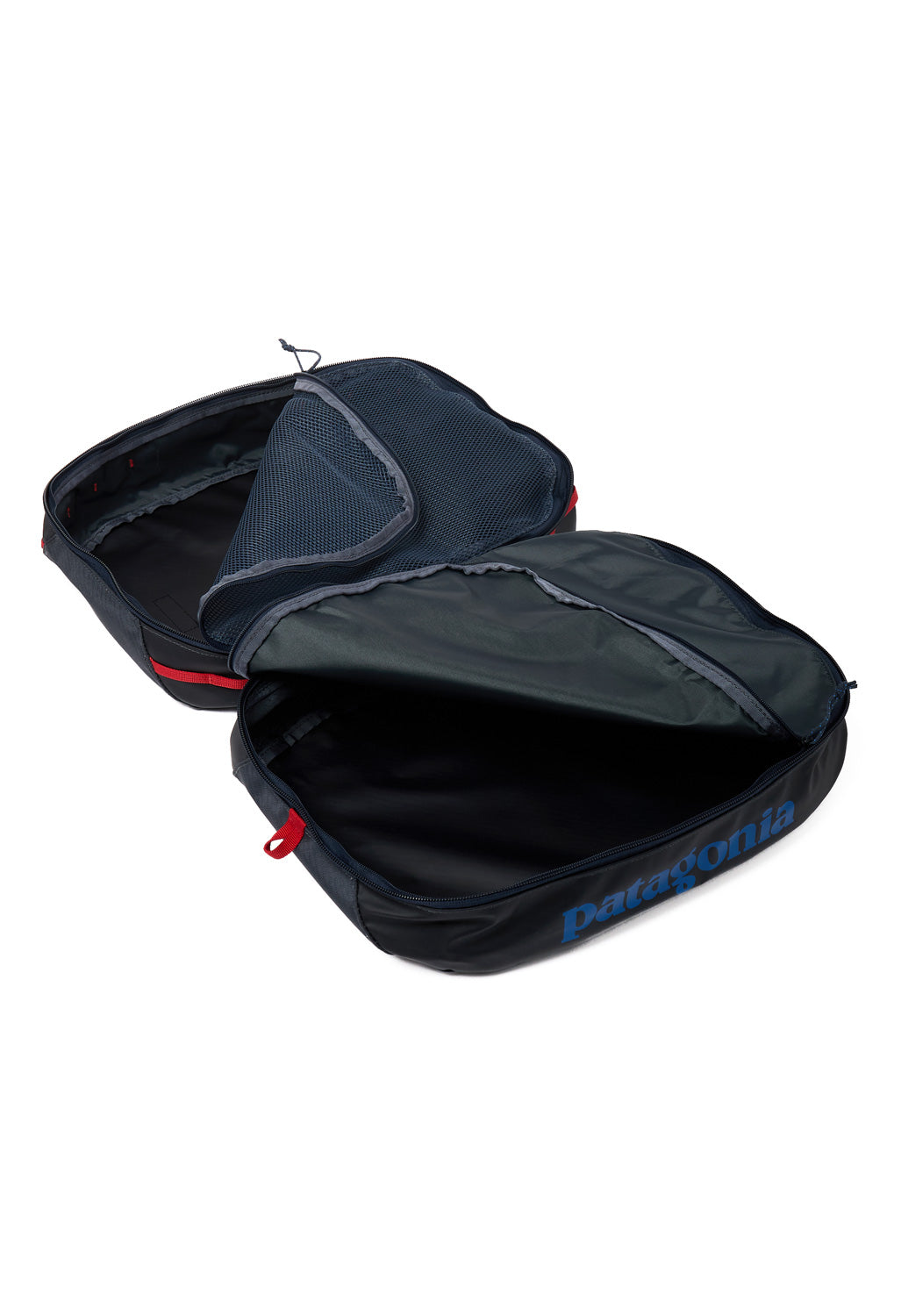 Patagonia Black Hole Cube 14L - Smolder Blue / Amanita Red