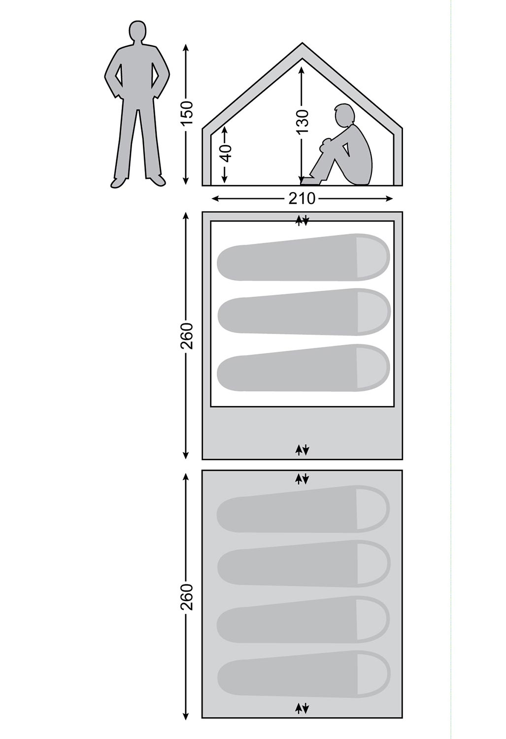 Nordisk Ydun 5.5 Tent - Natural
