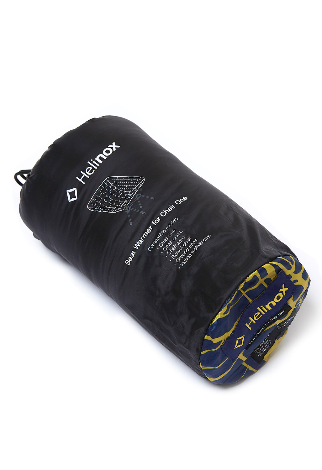 Helinox Seat Warmer for Chair One - Black/Flow Line