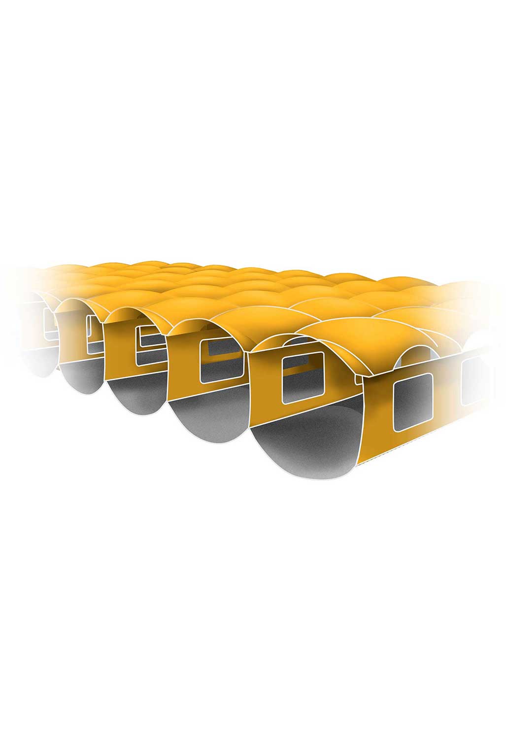 Nemo Tensor Long Wide Camping Mat - Goldfinch