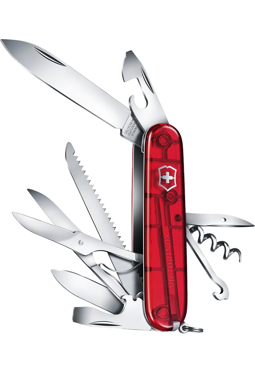 Victorinox Jelly Huntsman Multi Tool - Red