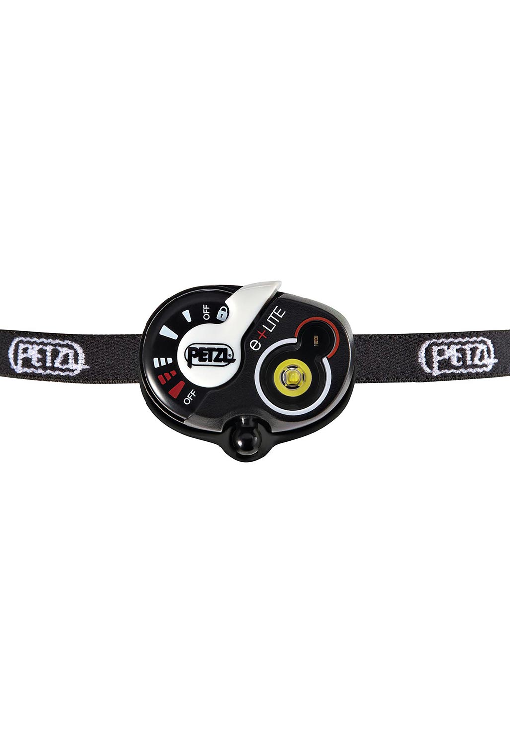 Petzl e+LITE Head Torch - White/Black