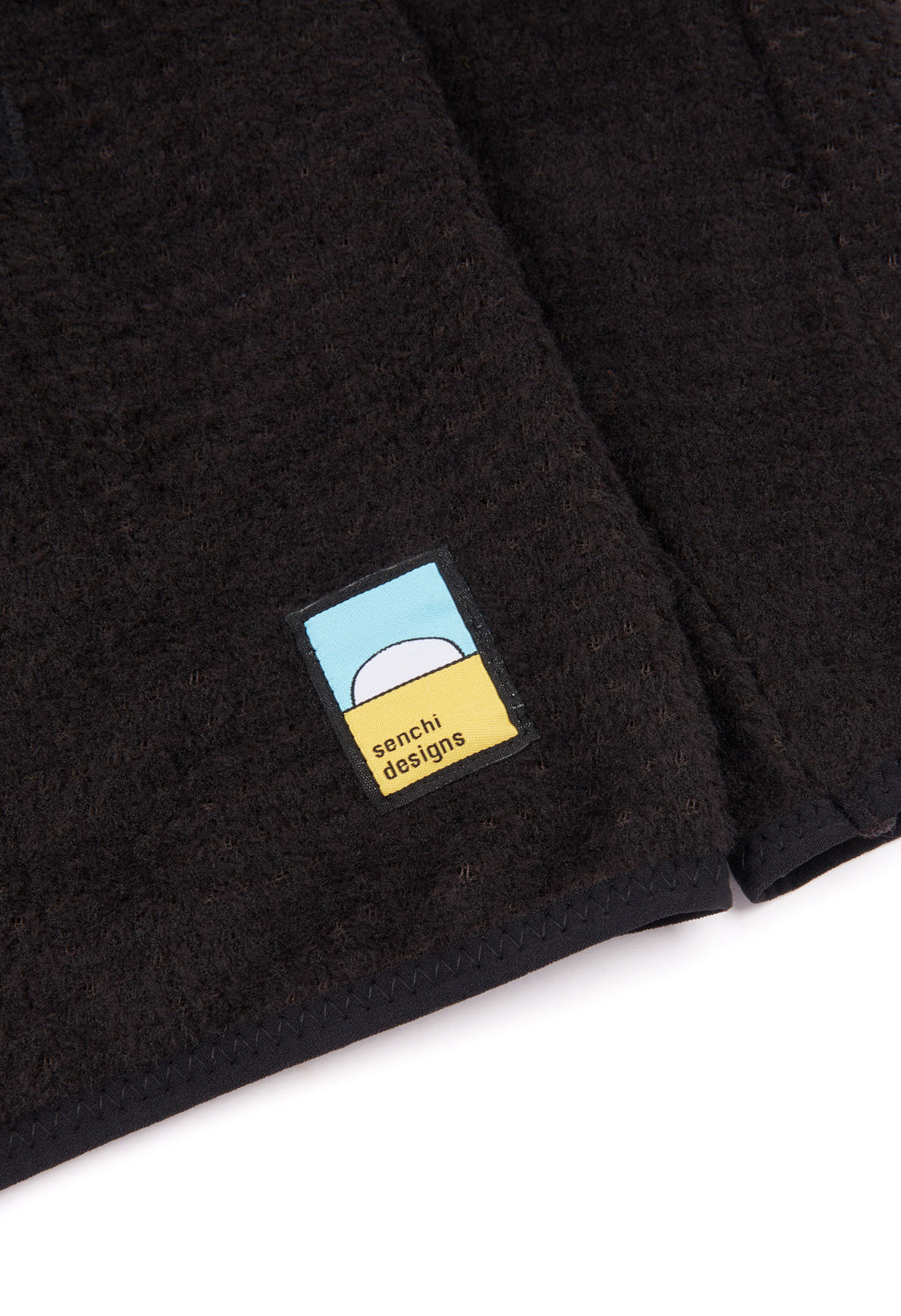 Senchi Designs Alpha 120 Hoodie with Zip and Pocket - Black