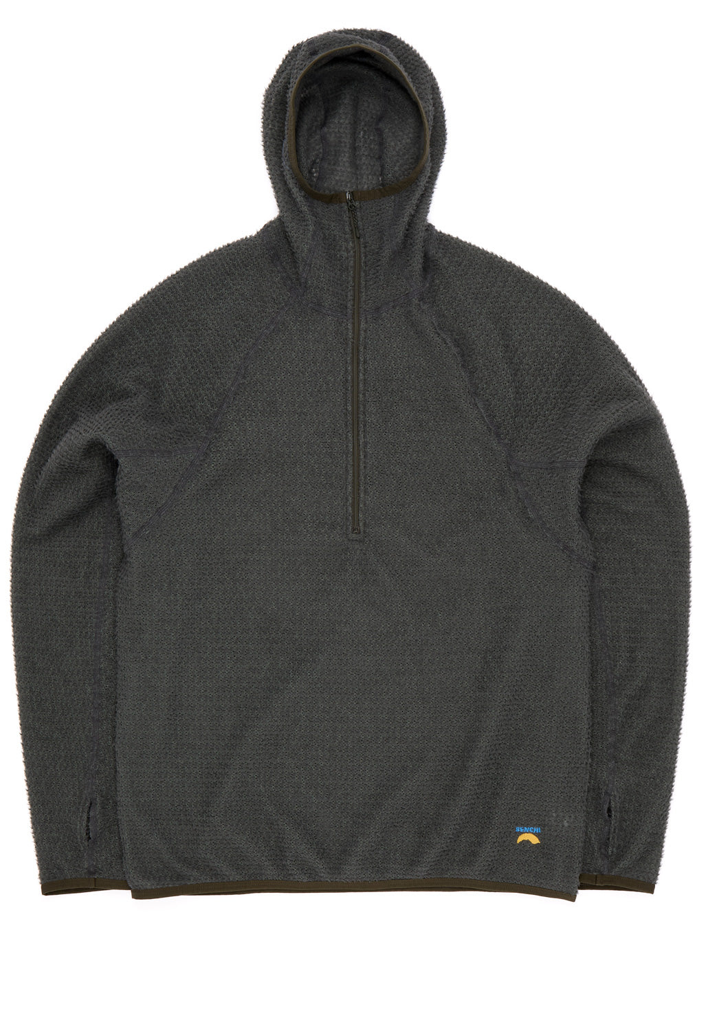 Senchi Designs Alpha 90 Half-Zip Hoodie - Dark Sage