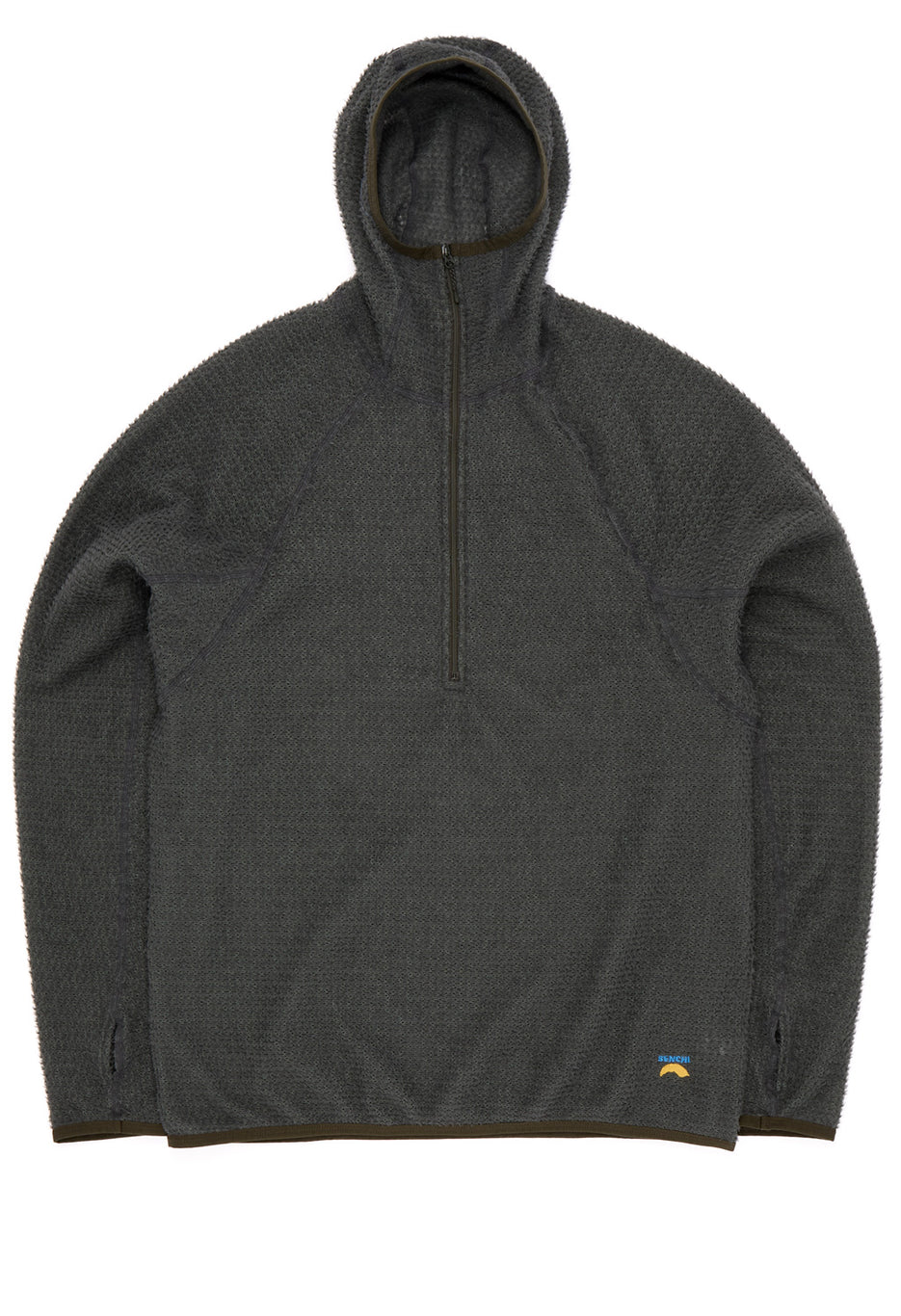 Senchi Designs Alpha 90 Half-Zip Hoodie - Dark Sage