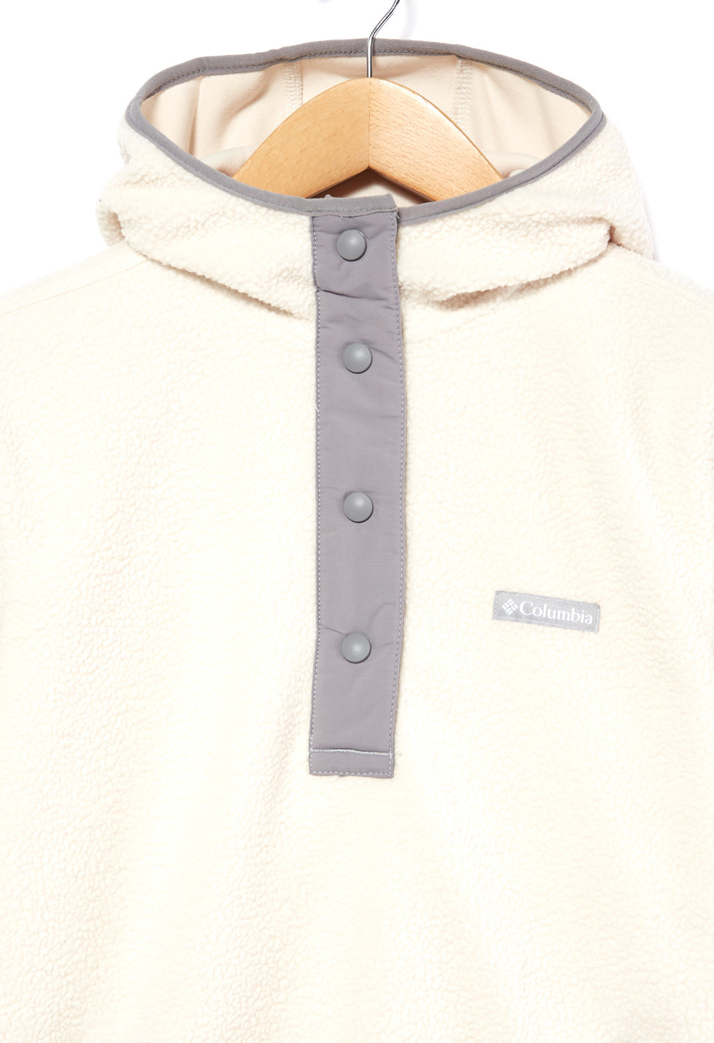 Columbia Women's Echo Hills Sherpa Hoodie - Chalk