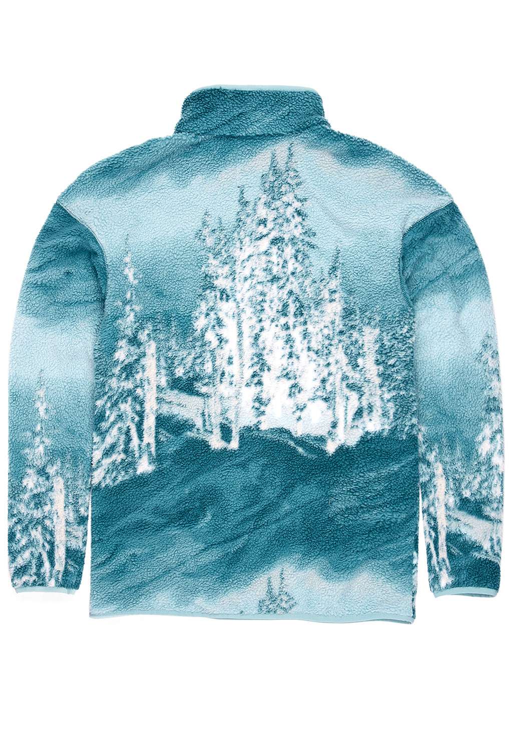 Columbia Men's Helvetia Half Snap Fleece - Night Wave Solar Ski Print
