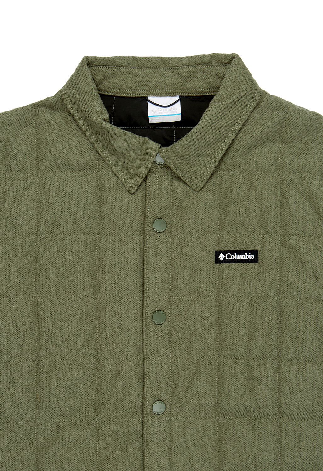 Columbia Men's Landroamer Quilted Shirt Jacket - Stone Green