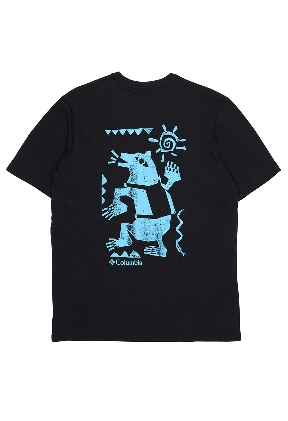 Columbia Men's Explorers Canyon Bearly Tribe Tee - Black