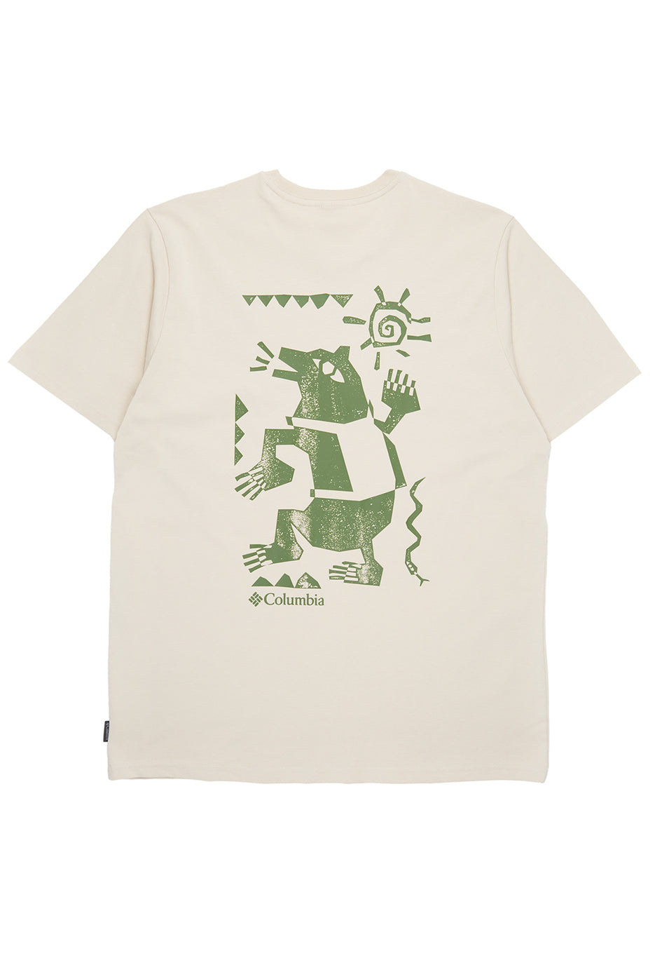 Columbia Men's Explorers Canyon Bearly Tribe Tee - Dark Stone