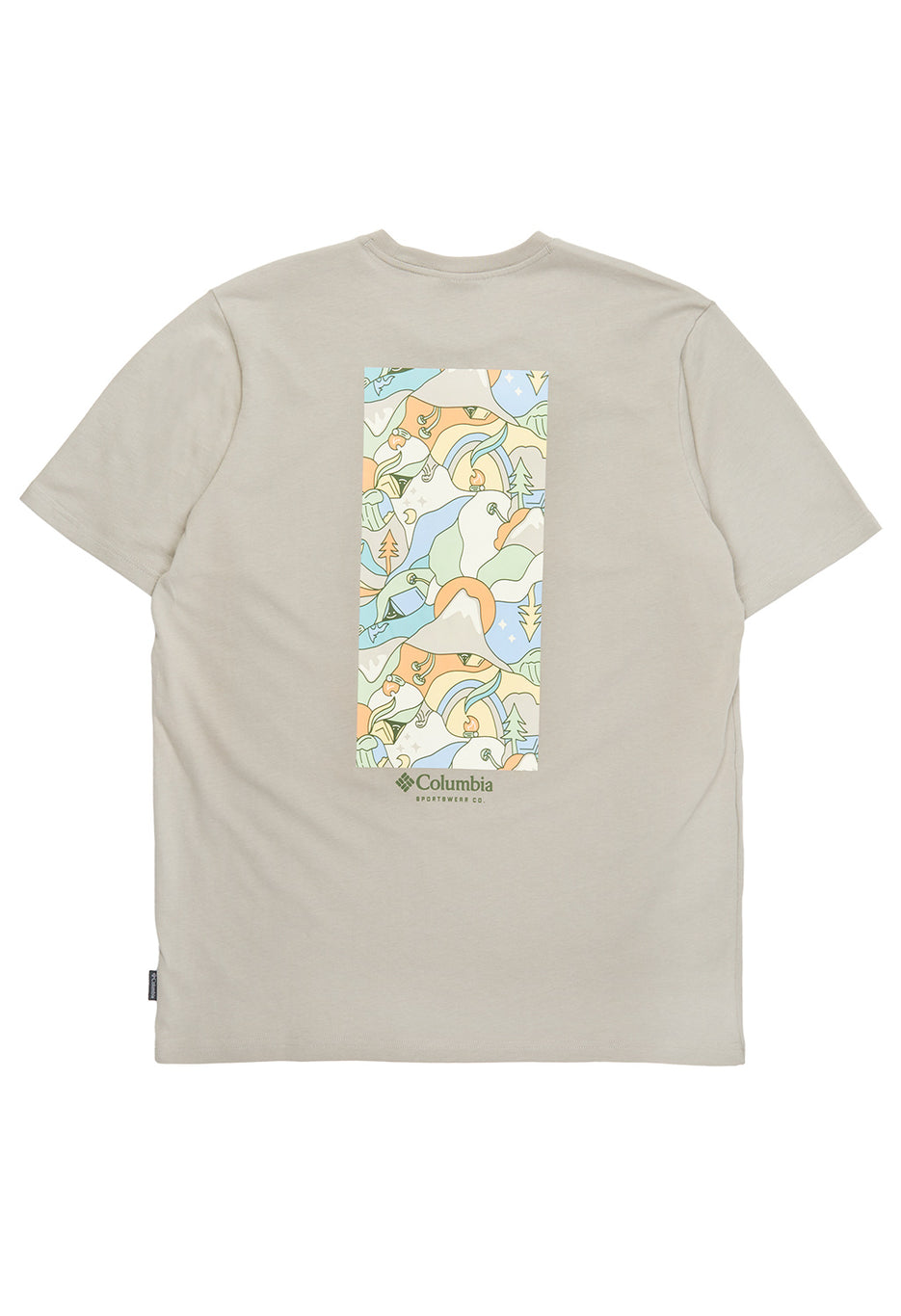 Columbia Men's Explorers Canyon Epicamp Tee - Flint Grey