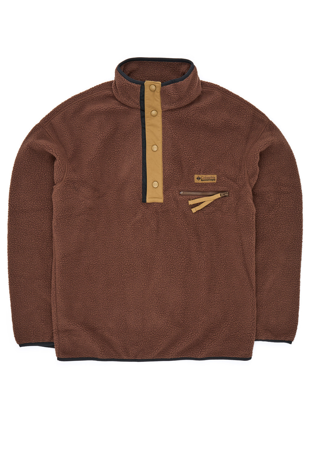 Columbia Men's Helvetia™ II Half Snap Fleece - Tobacco