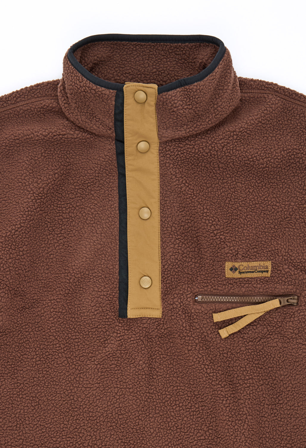 Columbia Men's Helvetia™ II Half Snap Fleece - Tobacco
