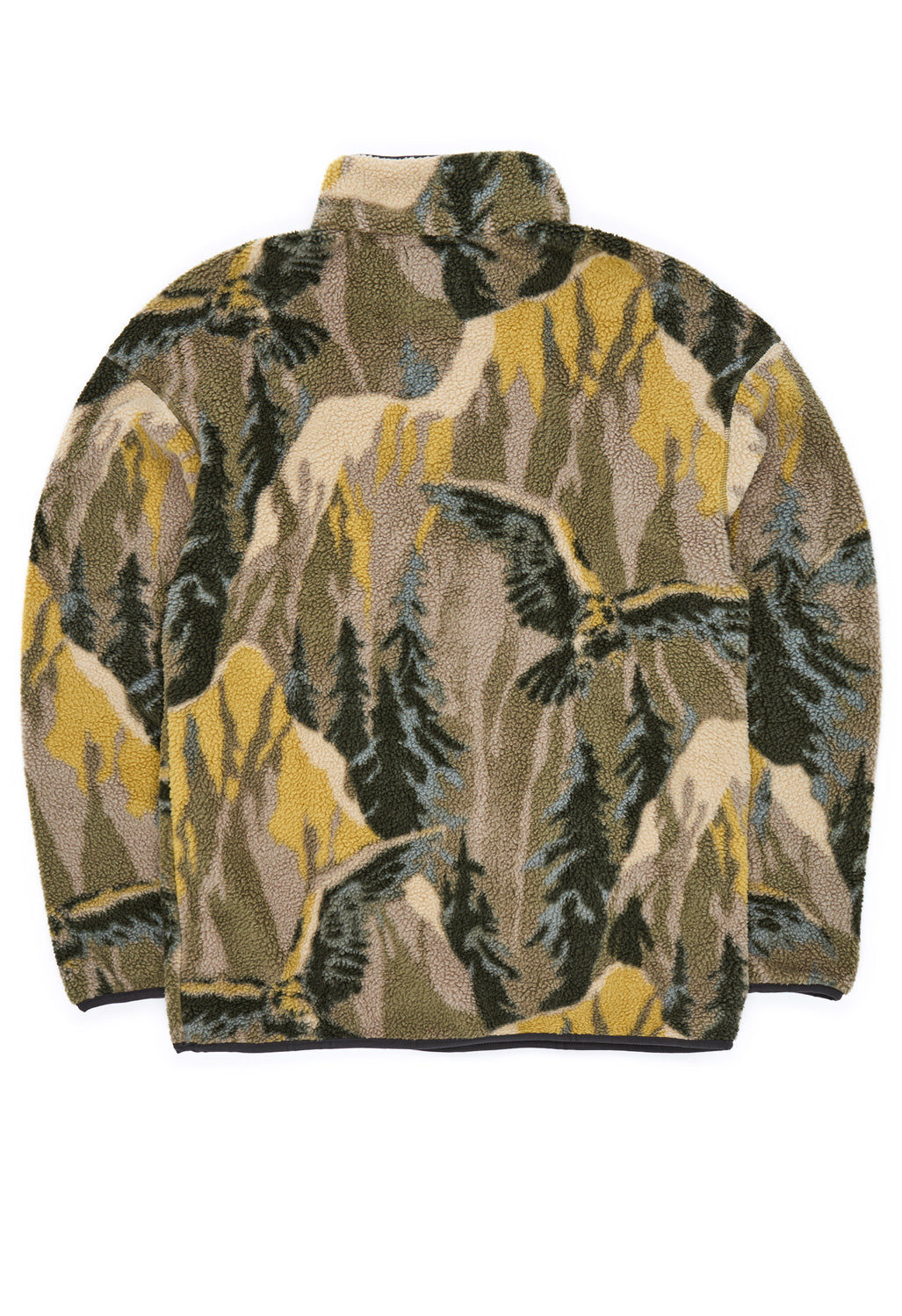 Columbia Men's Helvetia™ II Printed Half Snap Fleece - Stone Green Soarin