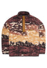 Columbia Men's Helvetia II Printed Half Snap Fleece - Camel Brown Sisters