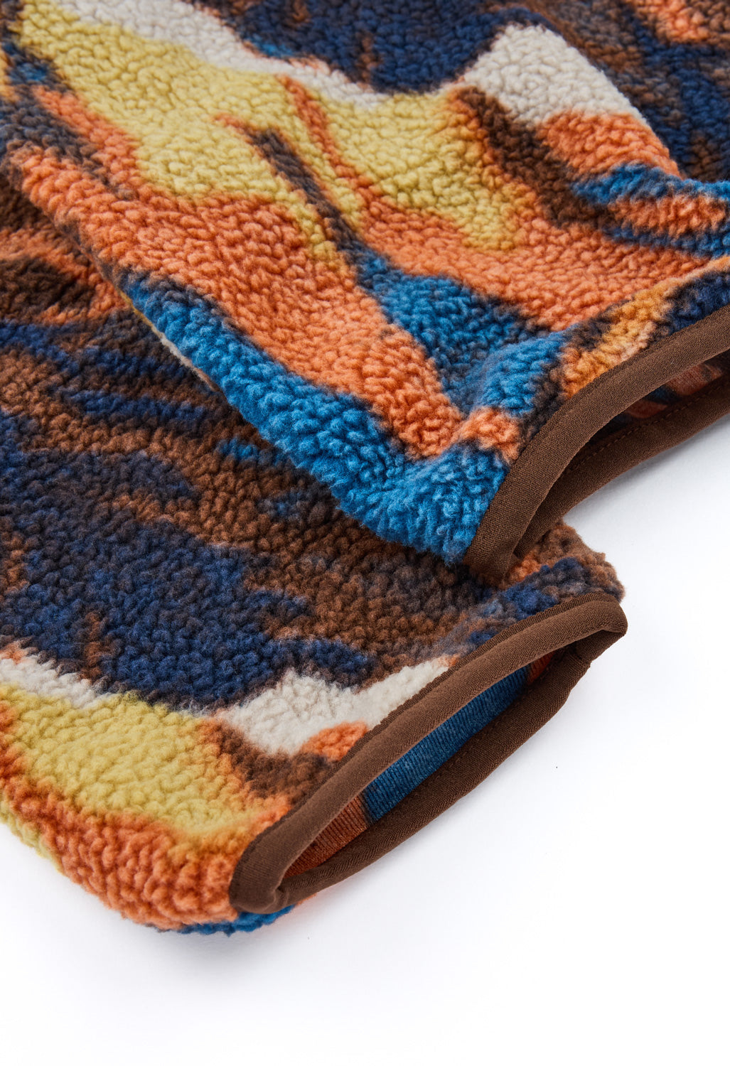 Columbia Men's Helvetia™ II Printed Half Snap Fleece - Teak Brown Soarin