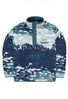 Columbia Men's Helvetia II Printed Half Snap Fleece - Crushed Blue Sisters