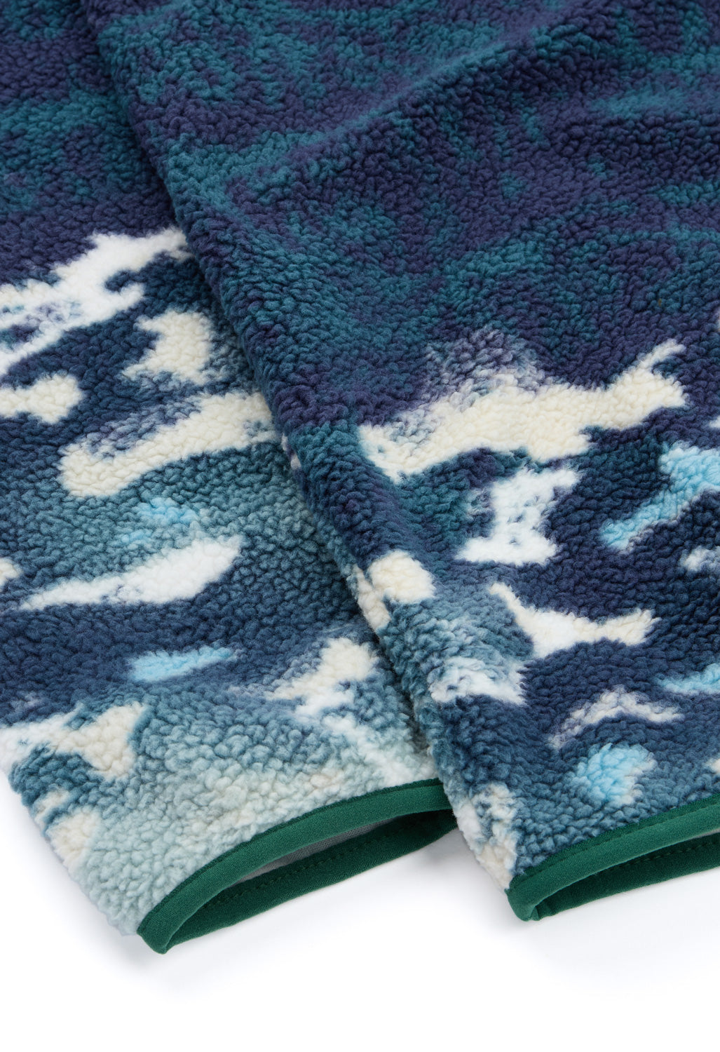 Columbia Men's Helvetia II Printed Half Snap Fleece - Crushed Blue Sisters