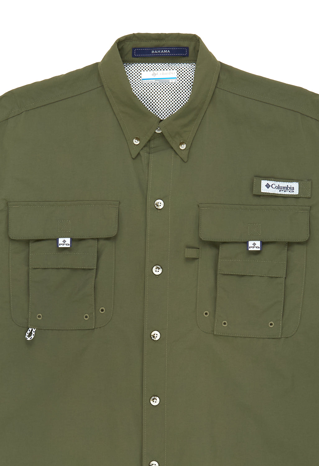 Columbia Men's PFG Bahama II Short Sleeve Shirt - Cypress
