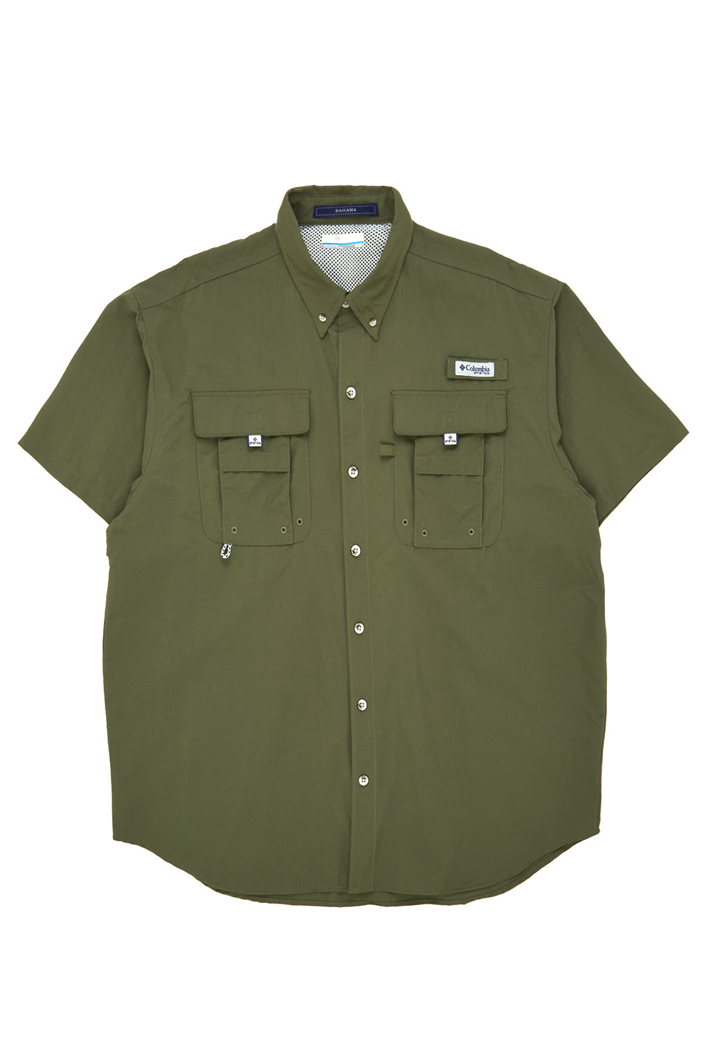 Columbia Men's PFG Bahama II Short Sleeve Shirt Cypress