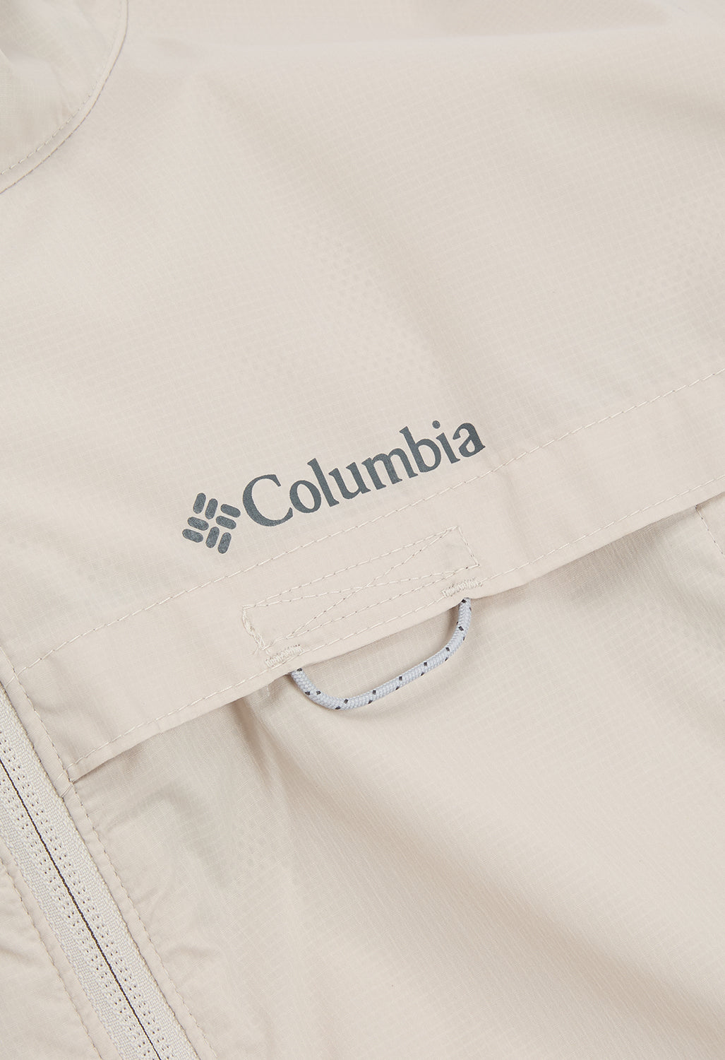 Columbia Women's Crested Canyon Windbreaker - Dark Stone / Safari