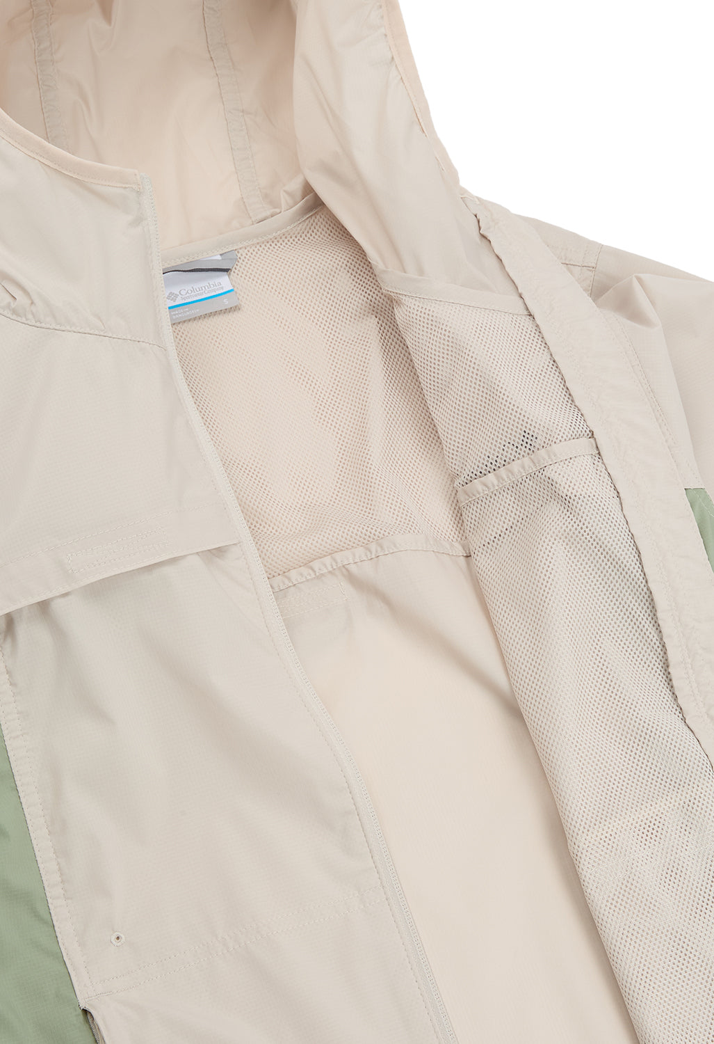 Columbia Women's Crested Canyon Windbreaker - Dark Stone / Safari