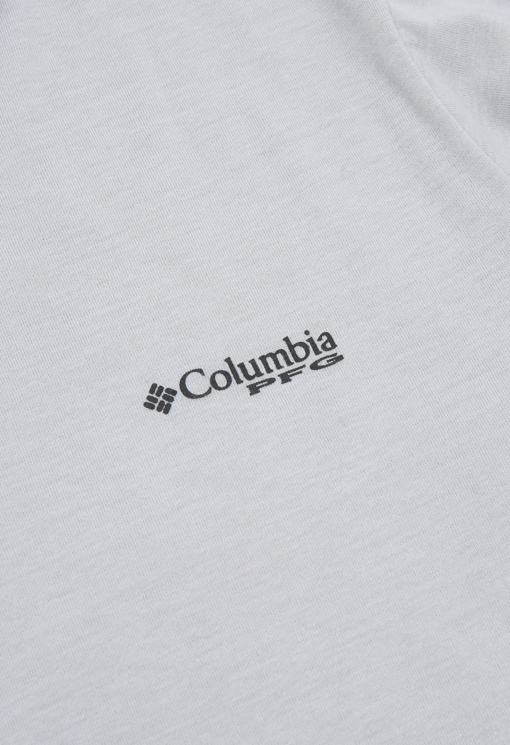 Columbia Men's PFG Uncharted Graphic Long Sleeve T-Shirt - Cool Grey Heather, Redfish Swamplands