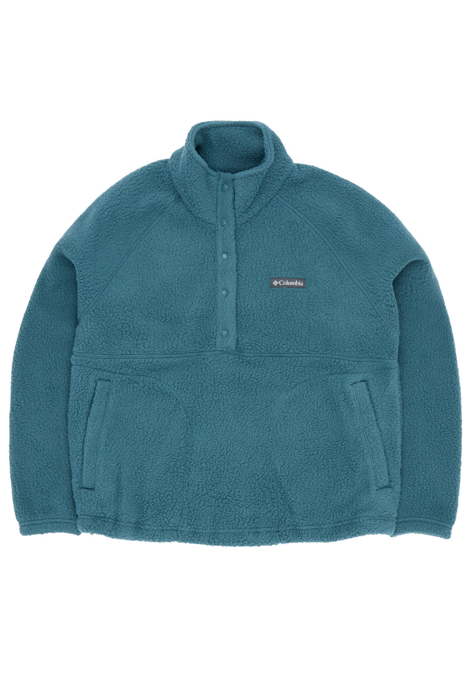 Columbia Women's Jasper Ridge Pebbled Half Snap Fleece - Everblue