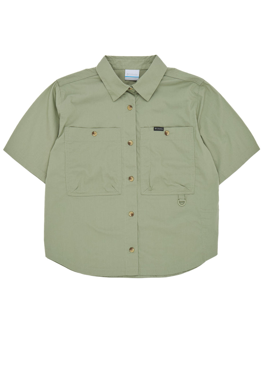 Columbia Women's Brea Falls Woven Short Sleeve - Safari
