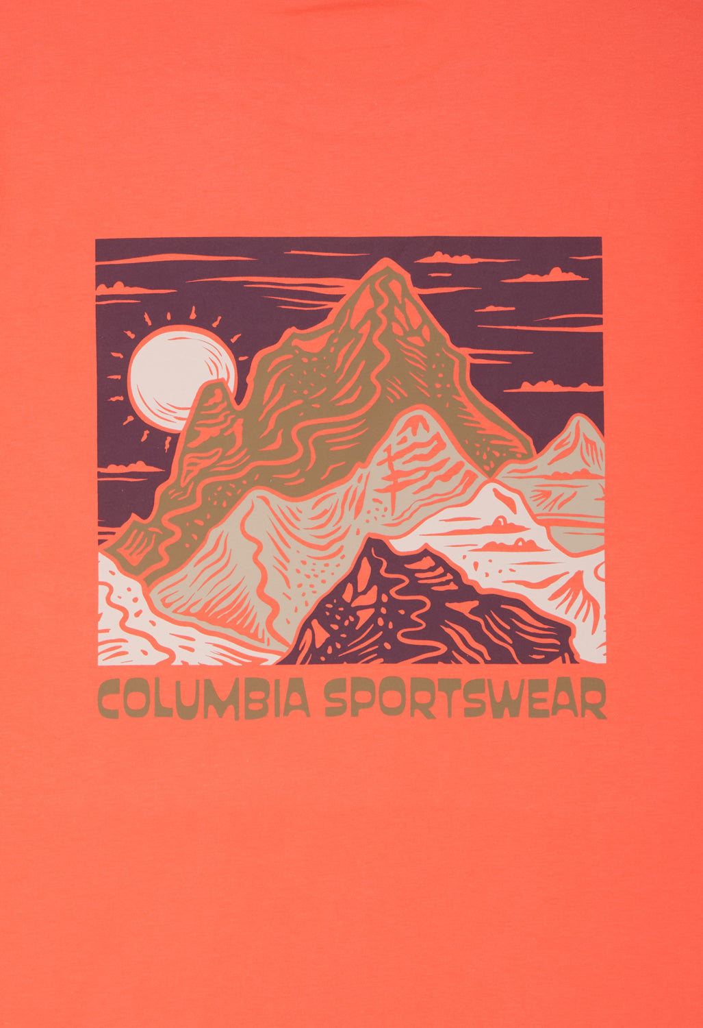 Columbia Men's CSC Outdoor Back Graphic Tee - Zing / Sunscape
