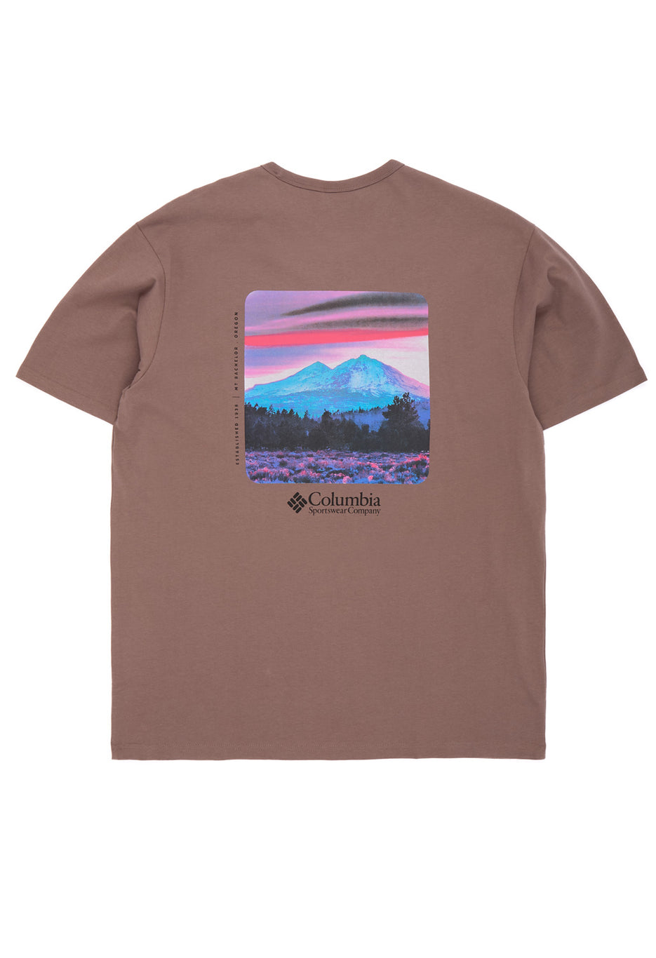 Columbia Men's CSC Heavyweight Back Graphic Tee - Iron / Photoreal CMYK