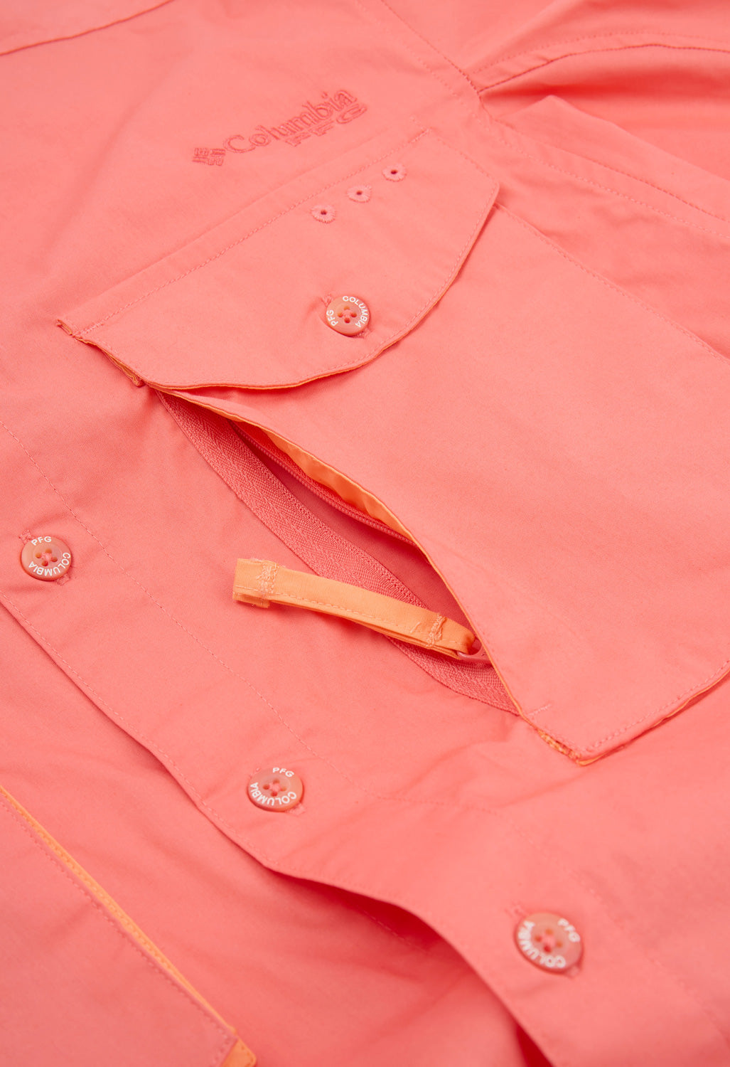 Columbia Men's Bonefish Flats Short Sleeve Shirt - Melonade