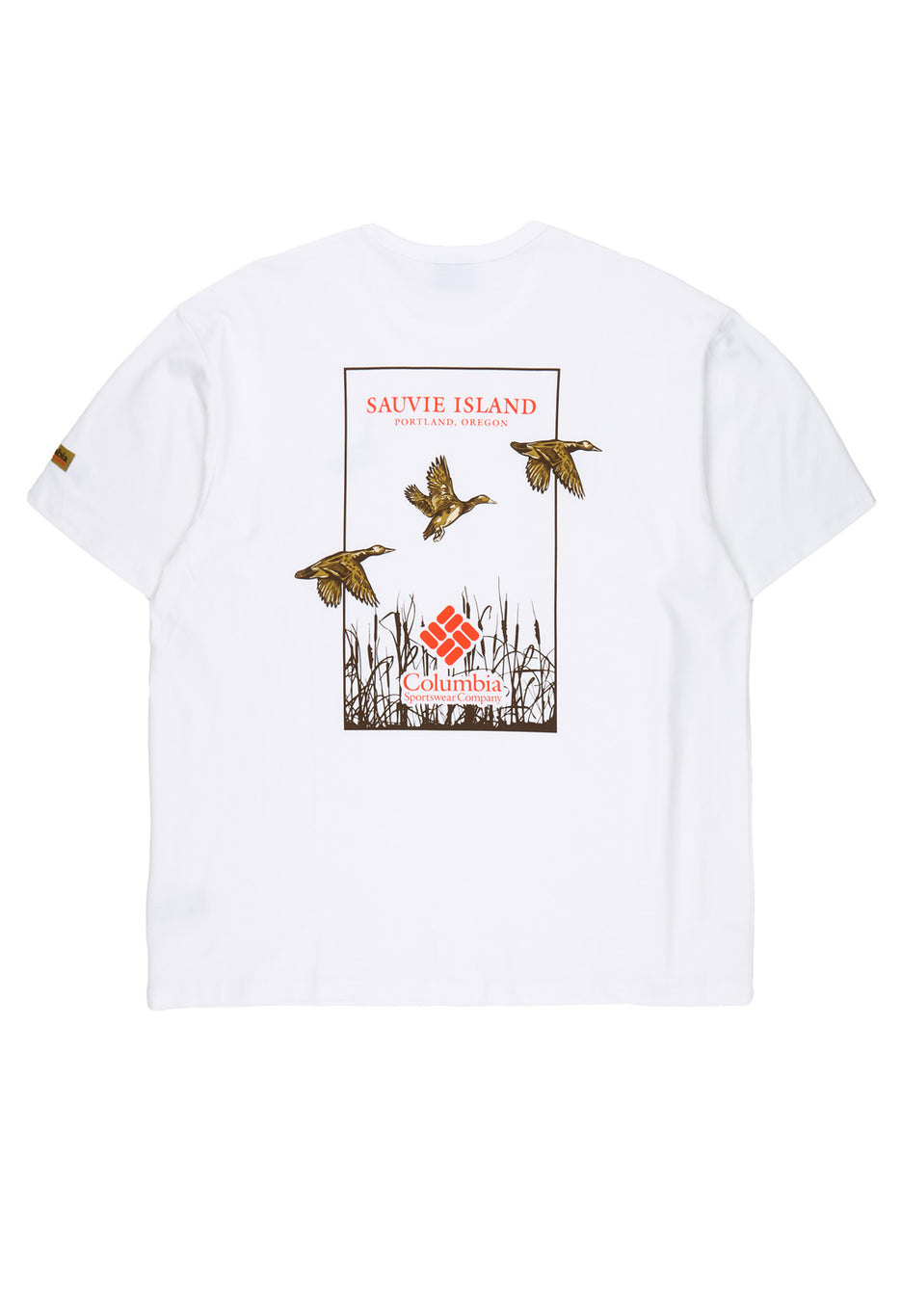 Columbia Men's CSC™ Heavyweight Back Graphic Tee - White Duck Heritage