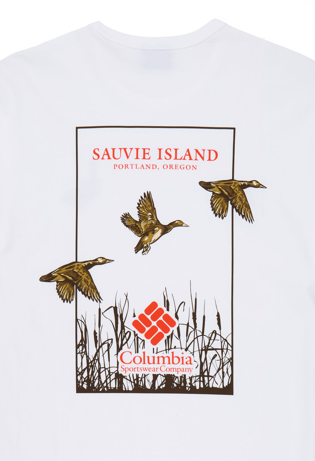 Columbia Men's CSC™ Heavyweight Back Graphic Tee - White Duck Heritage