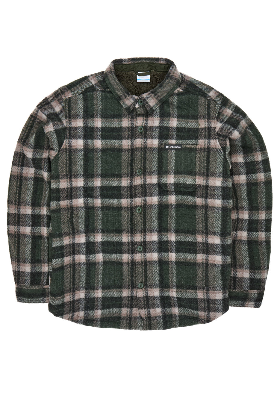 Columbia Men's Hunter Arch™ Shirt Jacket - Greenscape Track Plaid