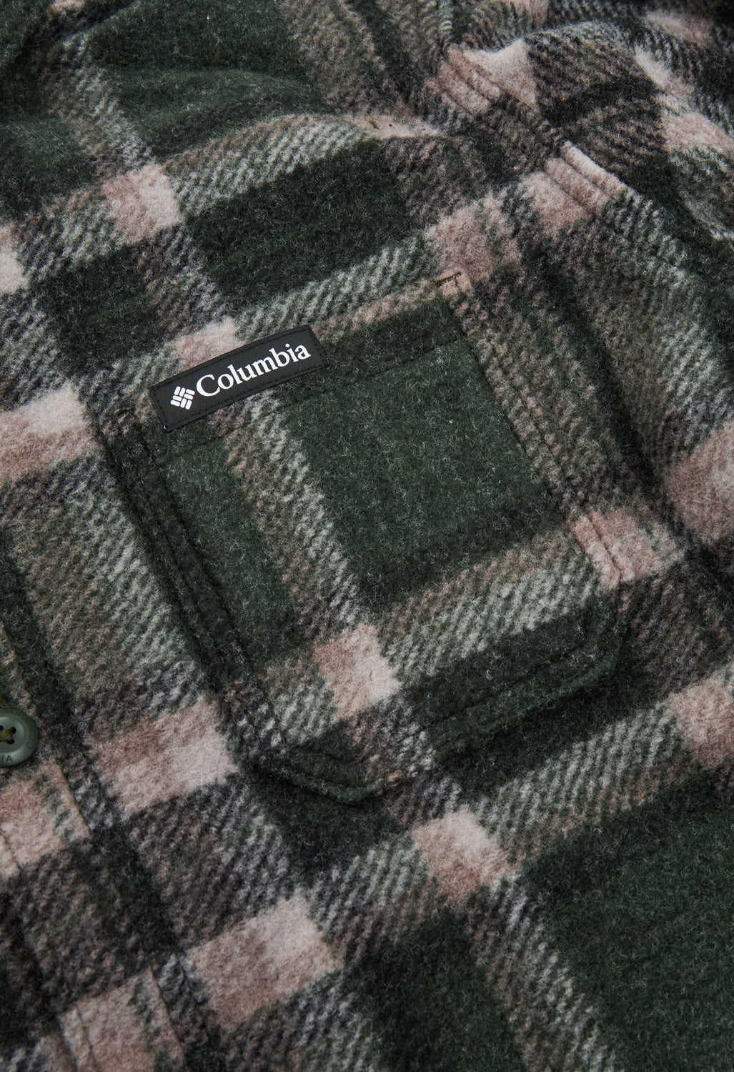 Columbia Men's Hunter Arch™ Shirt Jacket - Greenscape Track Plaid