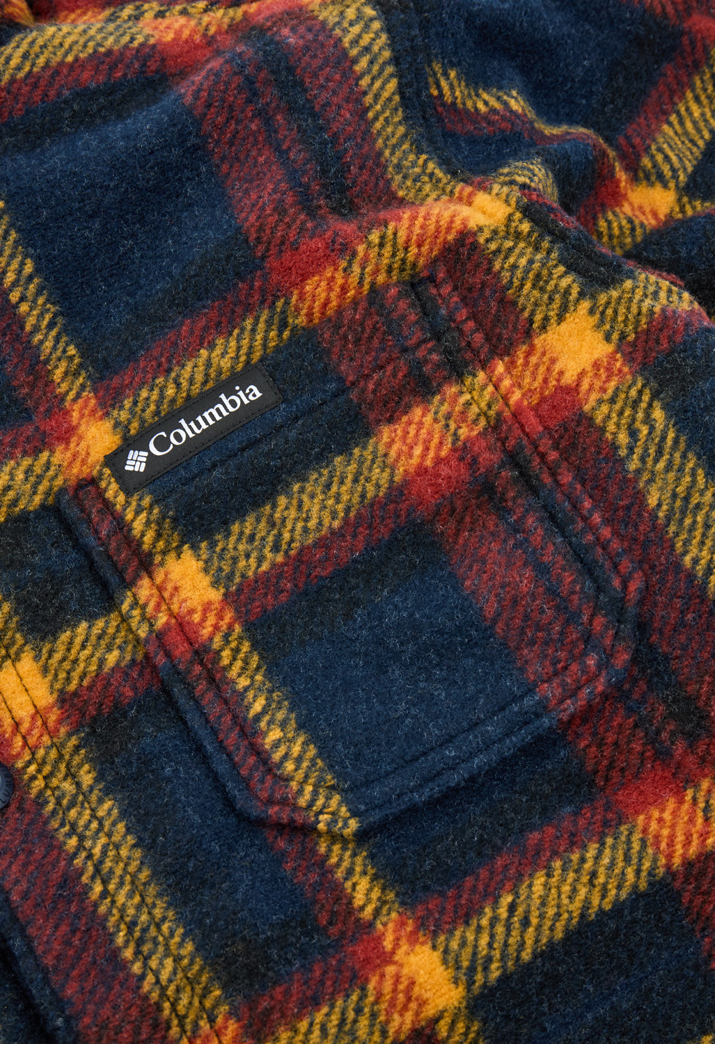 Columbia Men's Hunter Arch™ Shirt Jacket - Collegiate Navy Track Plaid