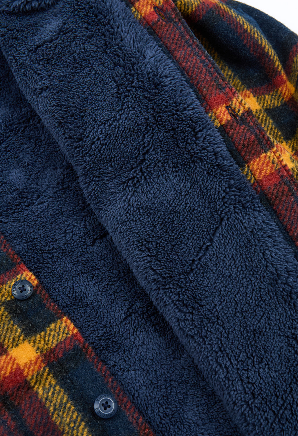 Columbia Men's Hunter Arch™ Shirt Jacket - Collegiate Navy Track Plaid