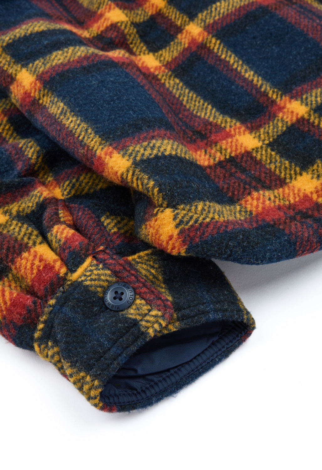 Columbia Men's Hunter Arch™ Shirt Jacket - Collegiate Navy Track Plaid