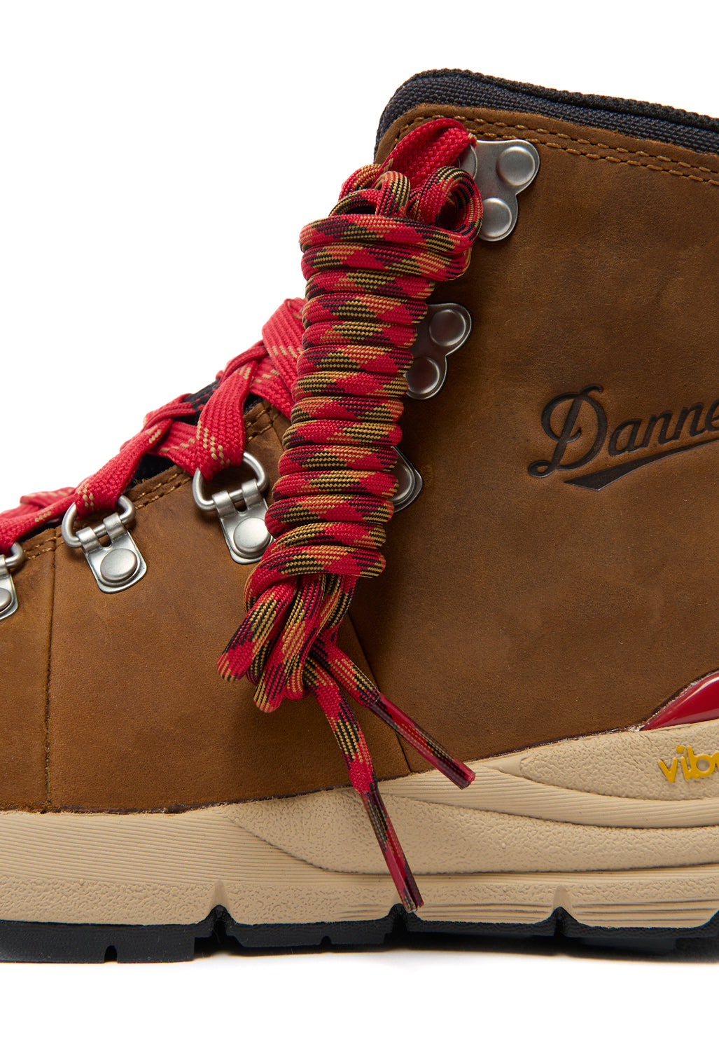 Danner Men's Mountain 600 Leaf GORE-TEX Boots - Grizzly Brown / Rhodo Red