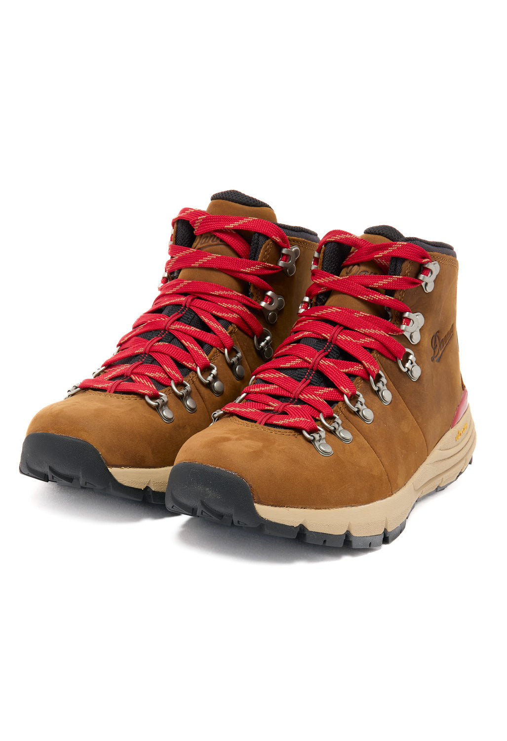 Danner Women's Mountain 600 Leaf GORE-TEX Boots - Grizzly Brown / Rhodo Red
