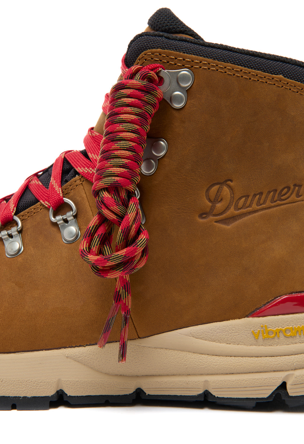 Danner Women's Mountain 600 Leaf GORE-TEX Boots - Grizzly Brown / Rhodo Red
