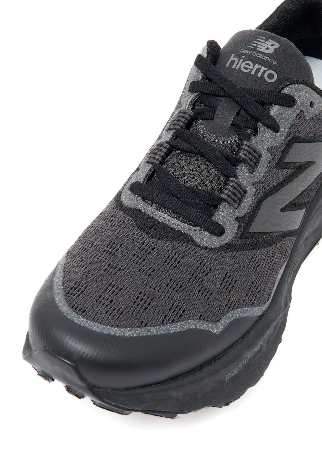 New Balance Women's FreshFoam Hierro v9 Trainers - Black Cement / Black