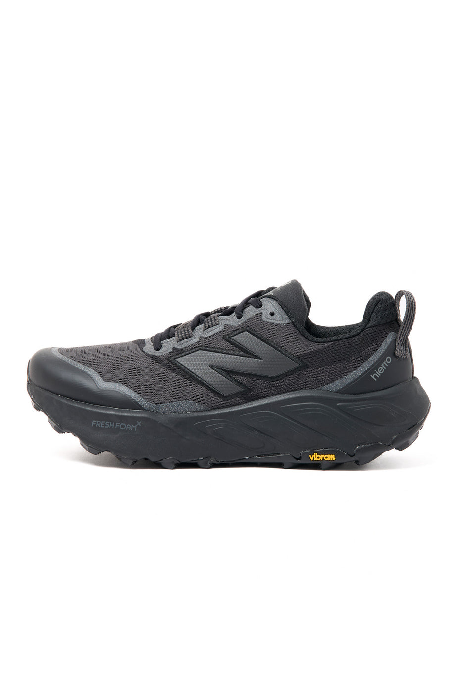 New Balance Women's FreshFoam Hierro v9 Trainers - Black Cement / Black