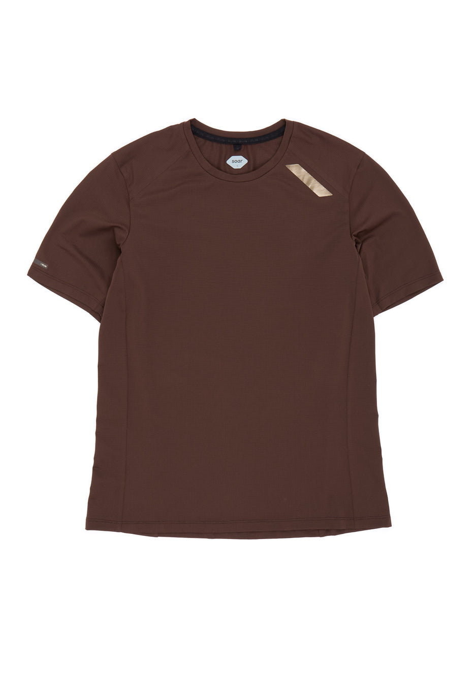 Soar Women's Eco Tech T-Shirt - Dark Brown