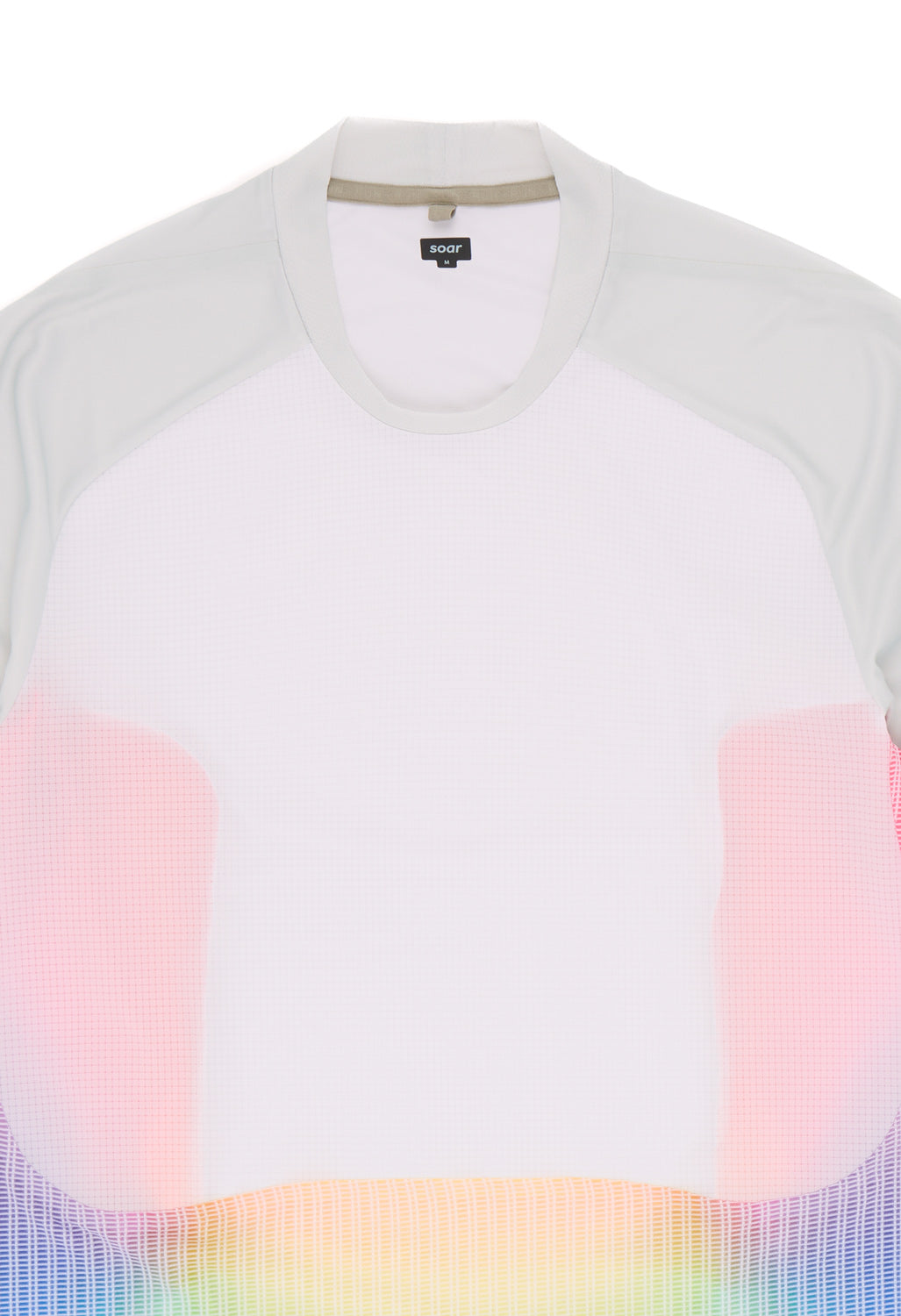 SOAR x Altra Men's Trail Race Top - Grey / Rainbow