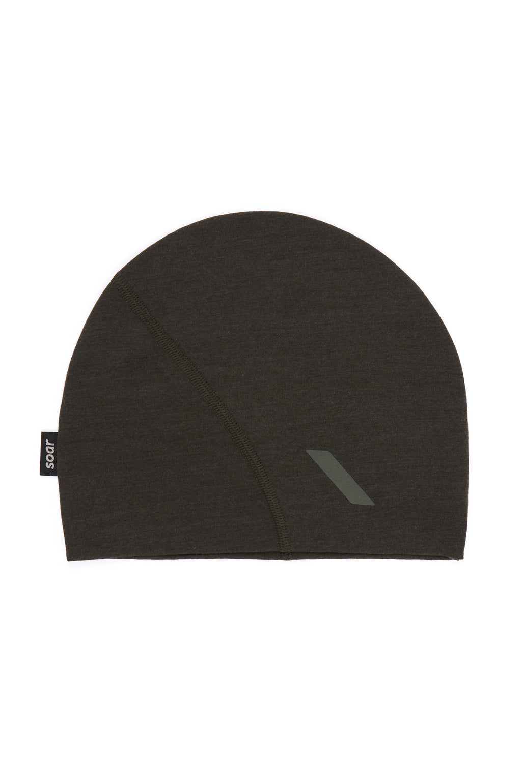 Soar Merino Silk Beanie - Forest Night