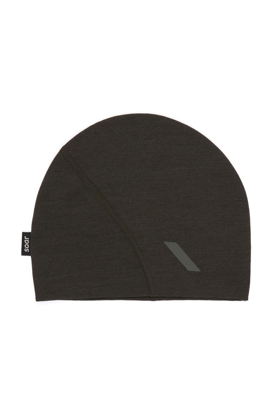 Soar Merino Silk Beanie - Forest Night