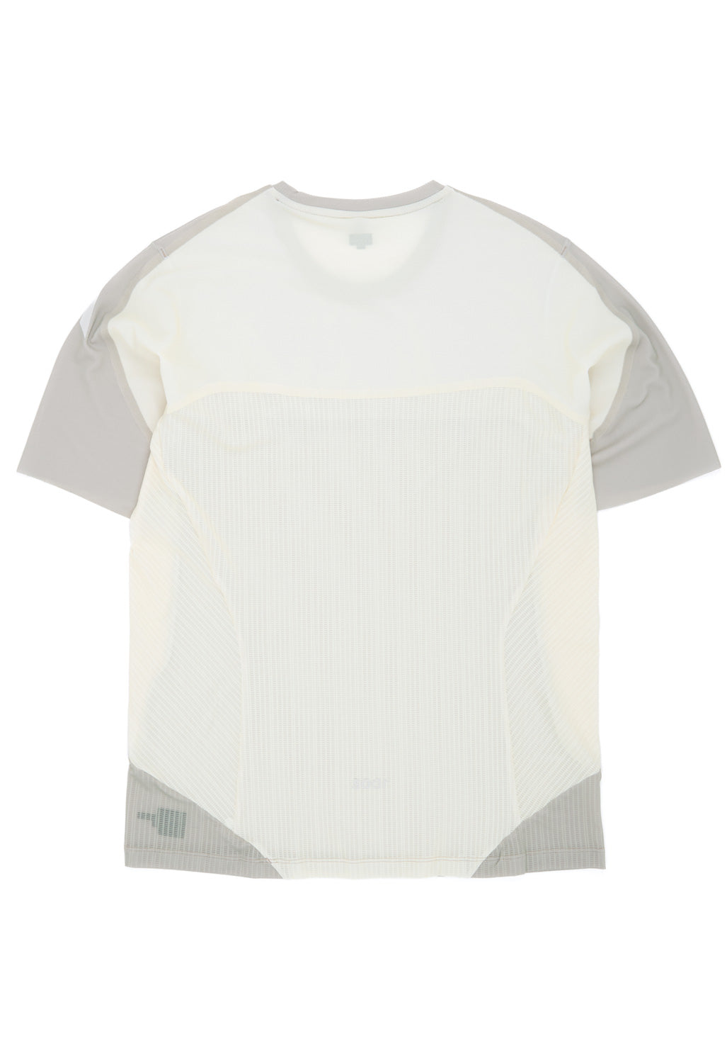 Soar Men's SS Hot Weather T-Shirt - Warm Grey / Yellow