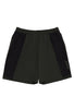 Soar Men's Long Run Shorts - Green Grey / Black
